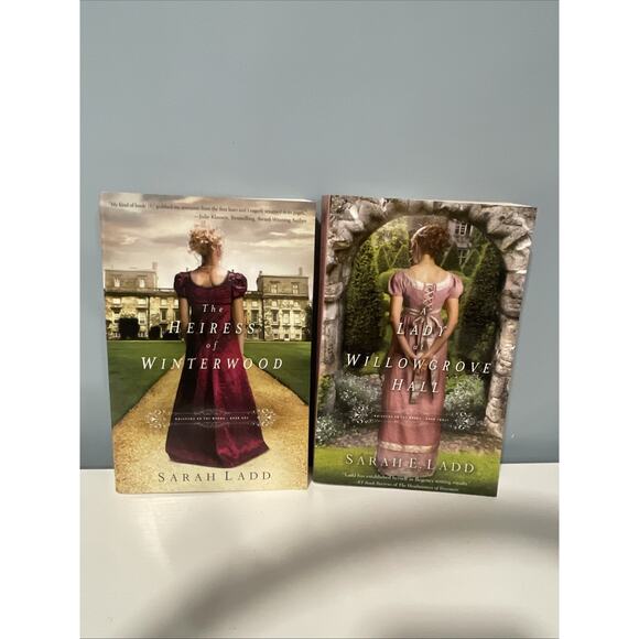 The Heiress of Winterwood/lady At Willow grove Hall By Sarah E. Ladd - Picture 1 of 6
